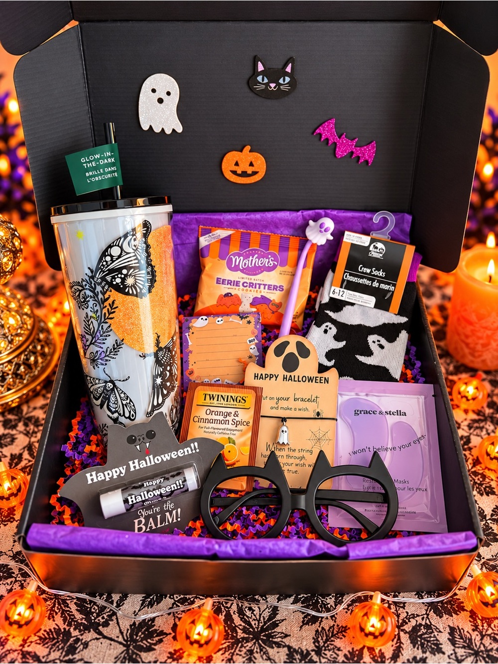 🎃 Halloween Boo Box | Starbucks Tumbler | Spooky Season Gift Box | Self-Care